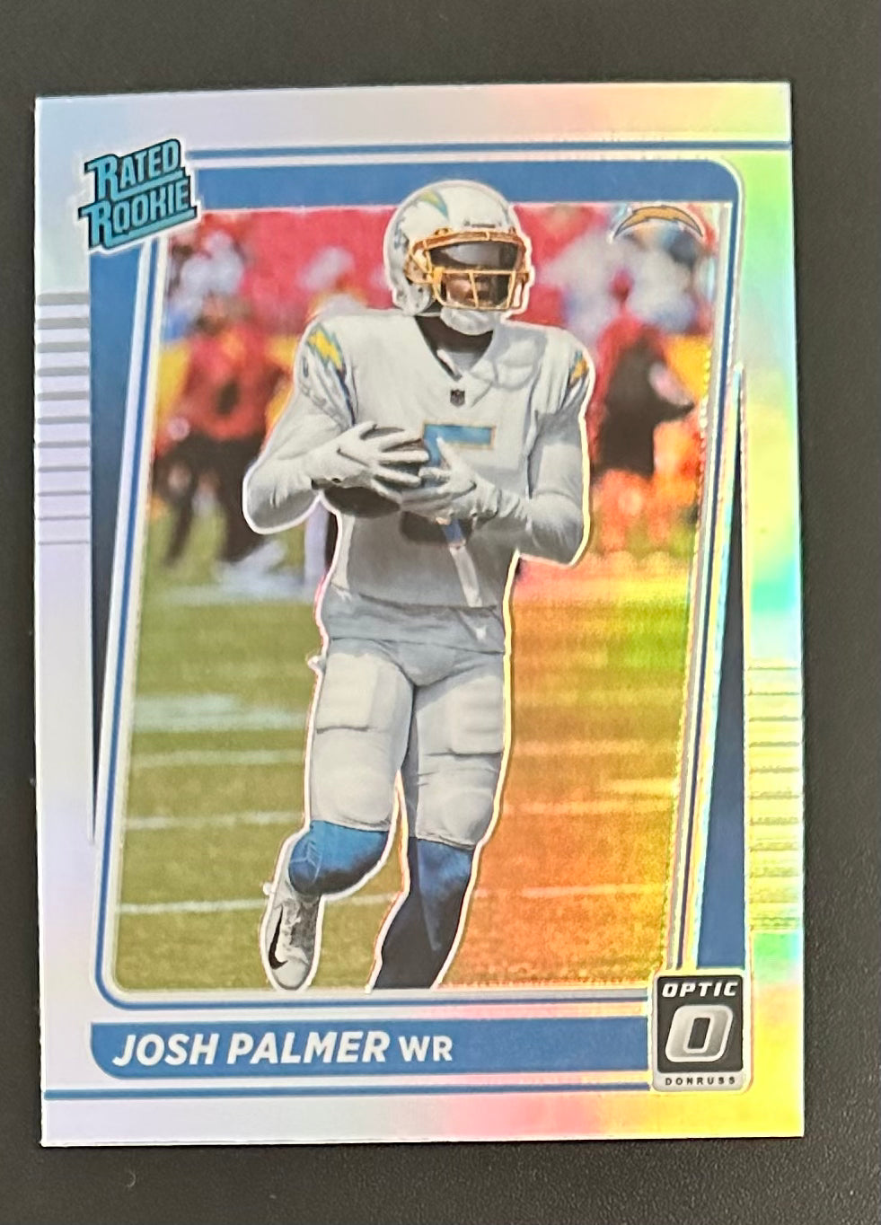 : 2021 Select Josh Palmer Chargers Rookie Football Card #166 :  Collectibles & Fine Art