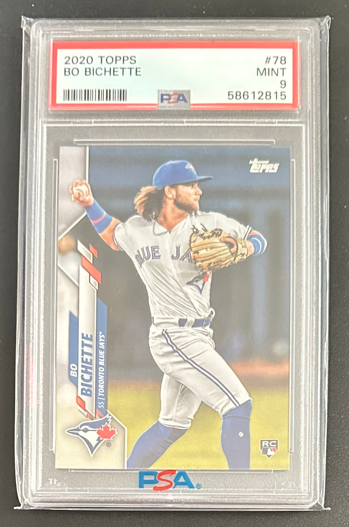 2020 Topps Complete Set # 78 Bo Bichette Rookie Card – FLIP