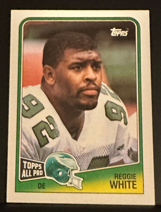 1988 Topps Reggie White # 241 - MINT - Box Opened 12.30.23