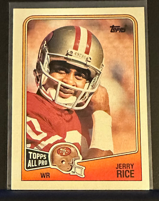 1988 Topps Jerry Rice # 43 - MINT - Box Opened 12.30.23