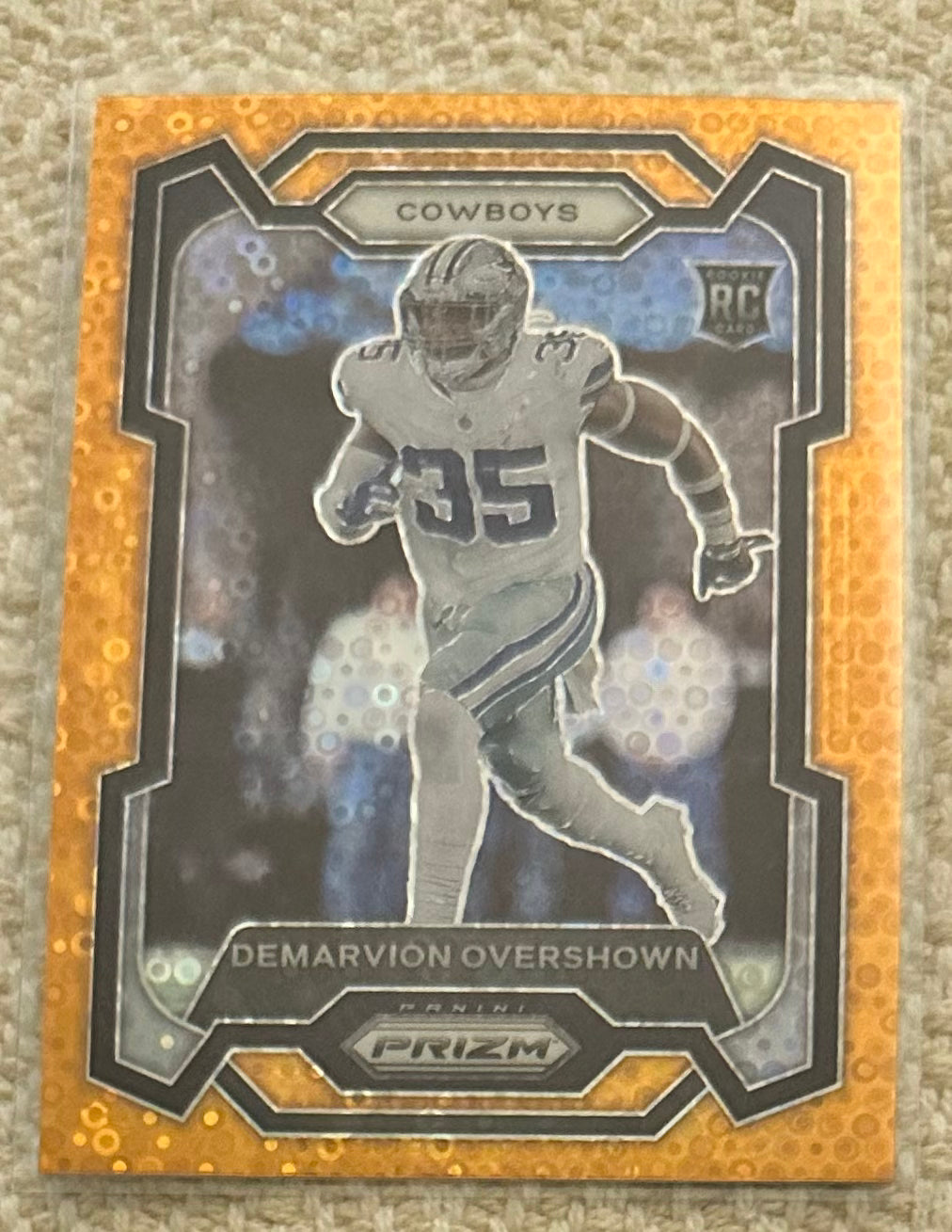 2023 Panini Prizm Demarvion Overshown Disco Prizm RC Rookie # 323 - COWBOYS