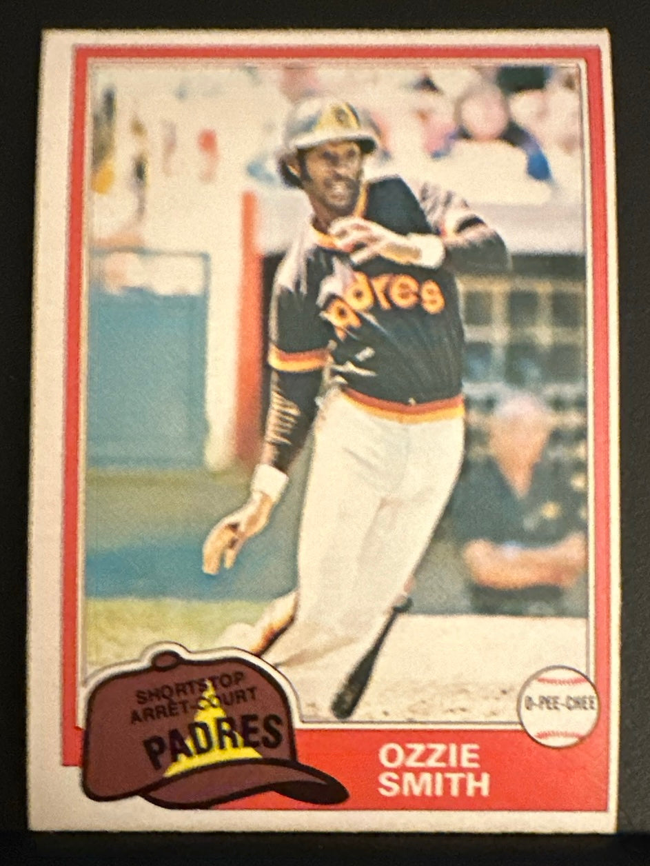 1981 Topps O-Pee-Chee Set-Break #254 Ozzie Smith NM-MINT