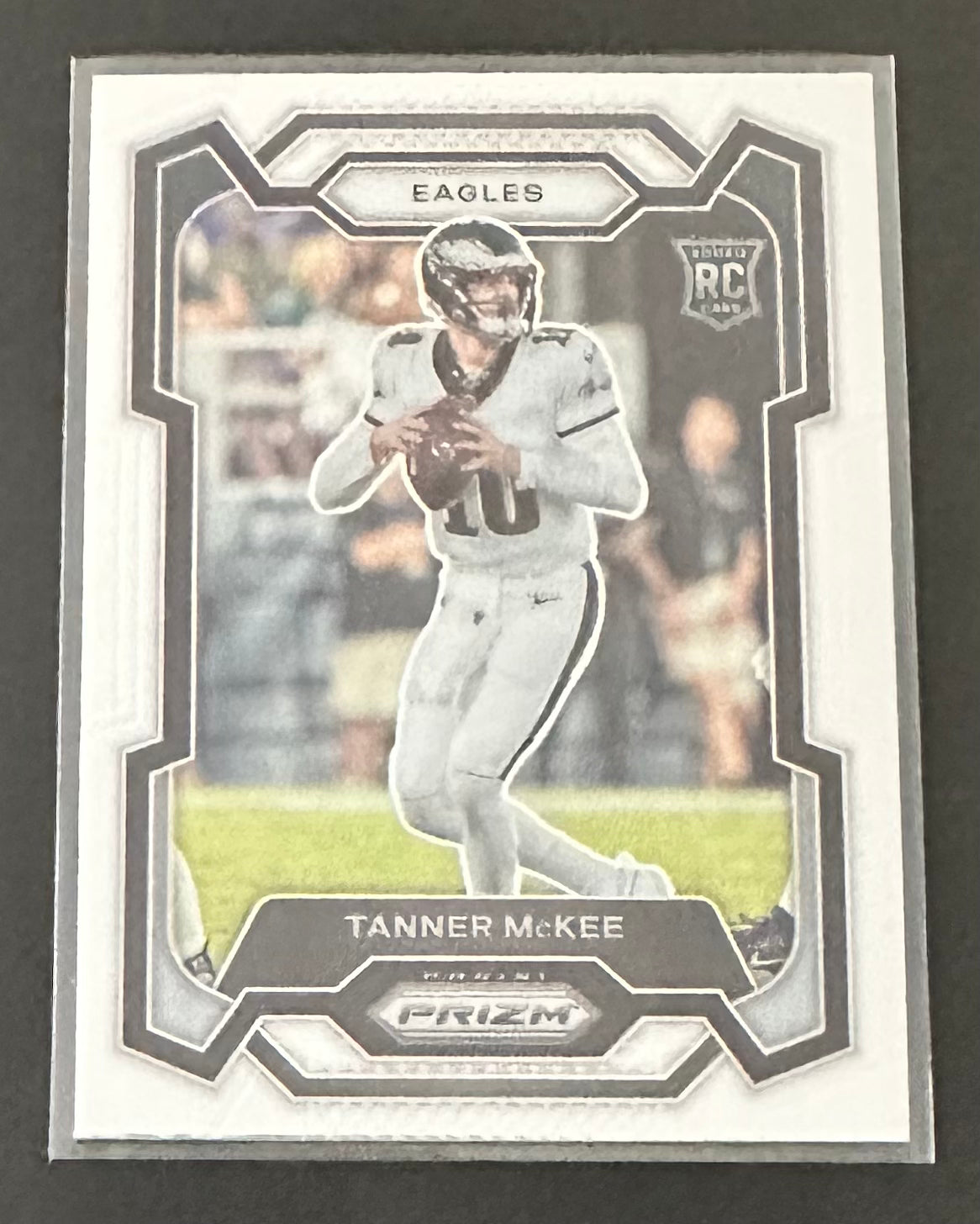 2023 Panini Prizm Tanner McKee RC Rookie # 383 - EAGLES