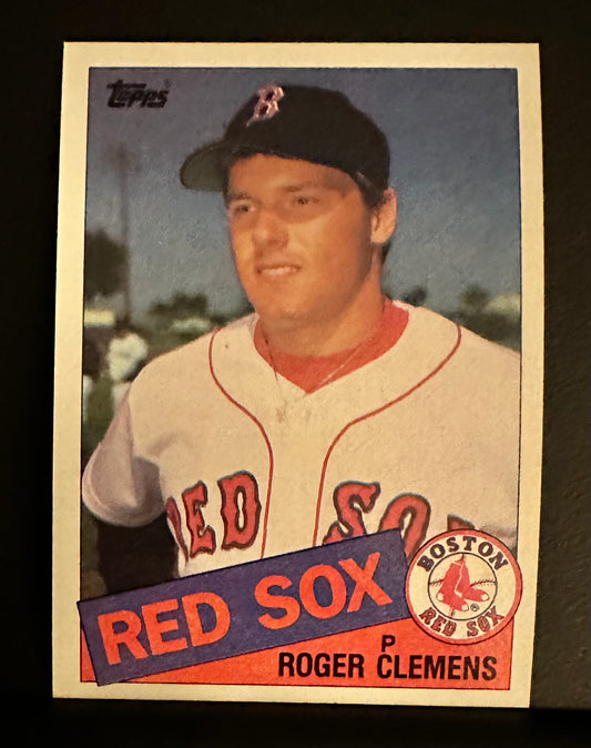 1985 Topps Set-Break #181 Roger Clemens RC NM-MT OR BETTER