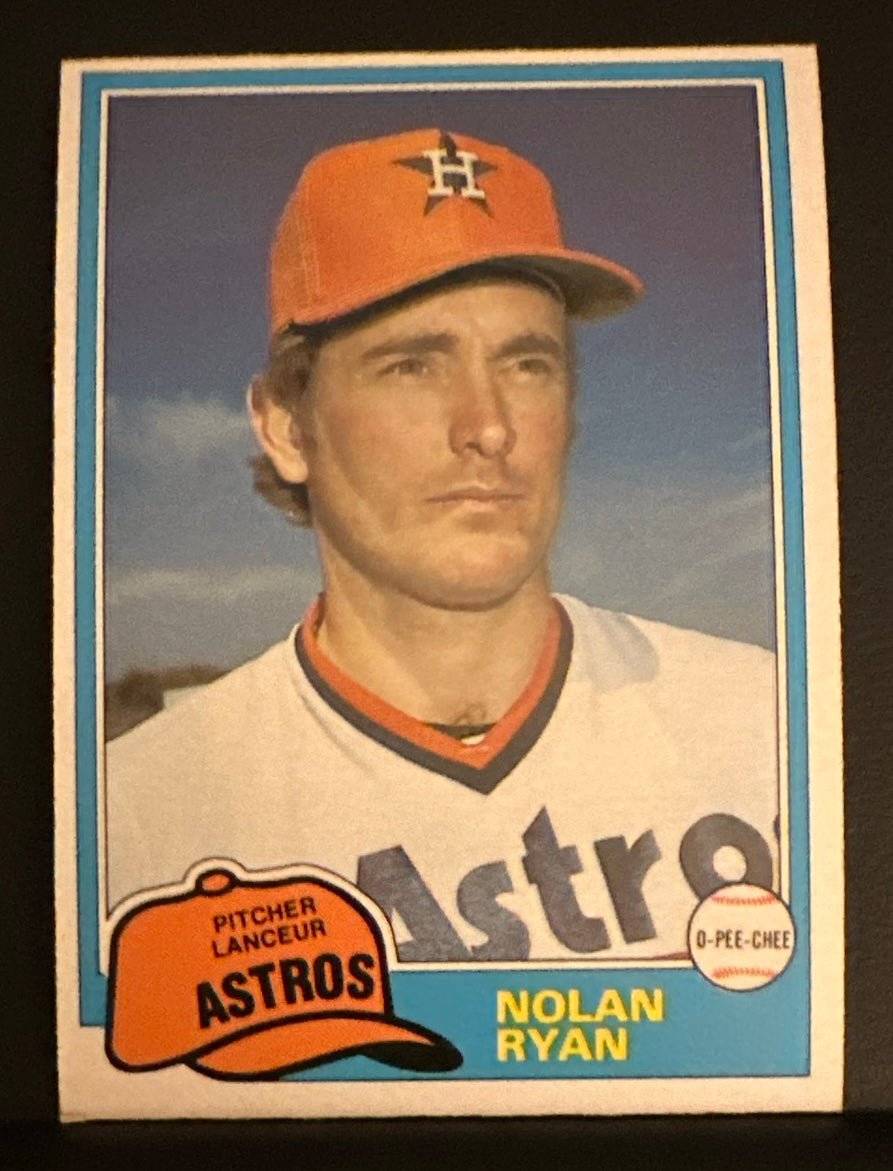 1981 Topps O-Pee-Chee Set-Break #240 Nolan Ryan NM-MT OR BETTER