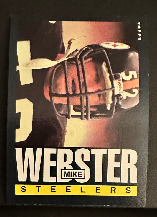 1985 Topps Set-Break # 368 Mike Webster NM-MT