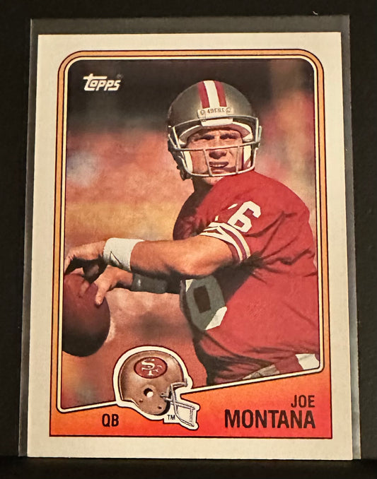 1988 Topps Joe Montana # 38 - MINT - Box Opened 12.30.23