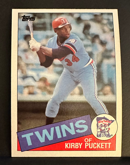 1985 Topps Set-Break #536 Kirby Puckett RC NM-MT OR BETTER