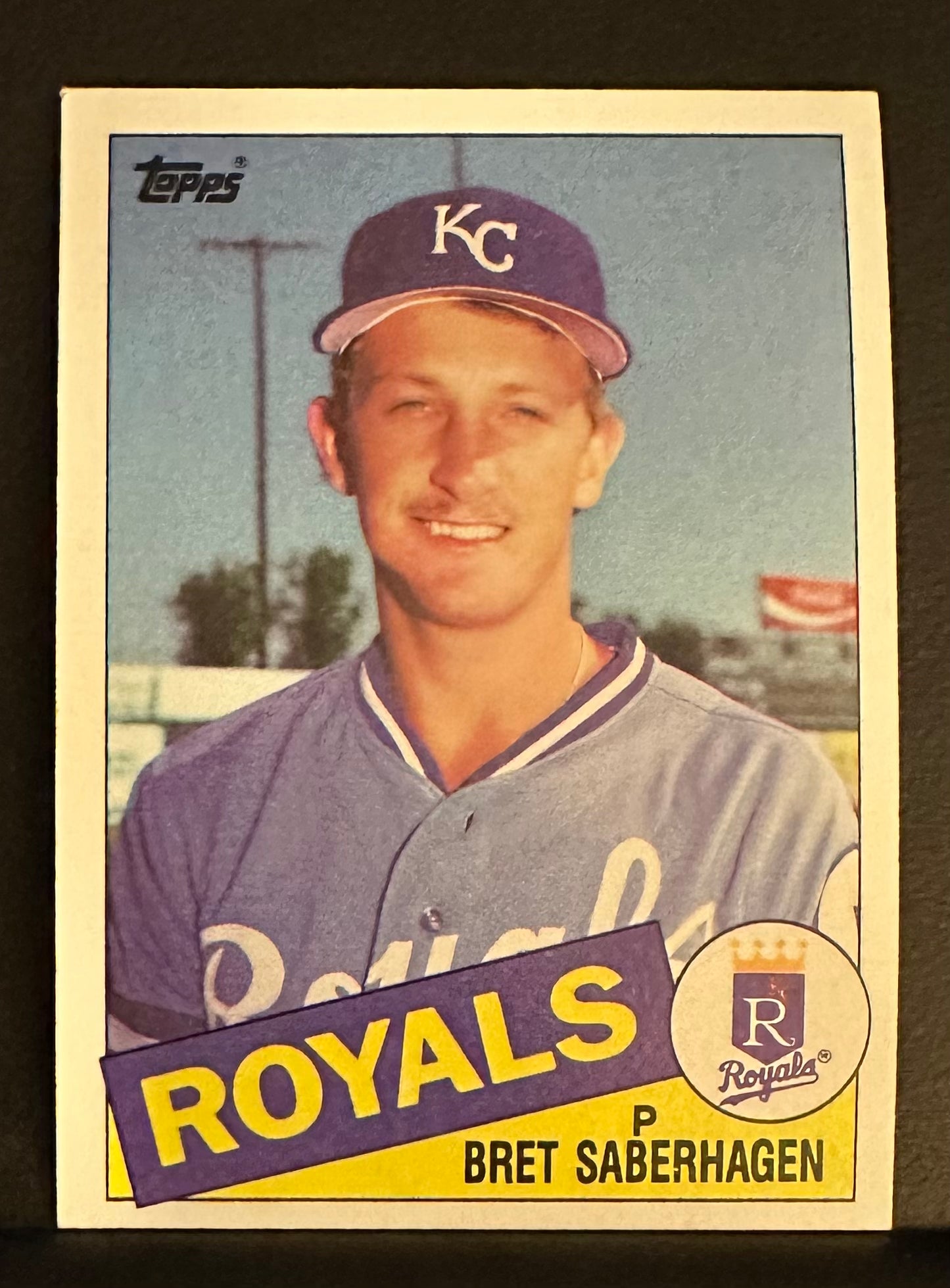 1985 Topps Set-Break # 23 Bret Saberhagen RC NM-MT OR BETTER