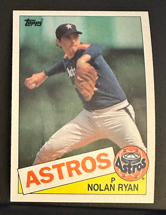 1985 Topps Set-Break #760 Nolan Ryan NM-MT OR BETTER