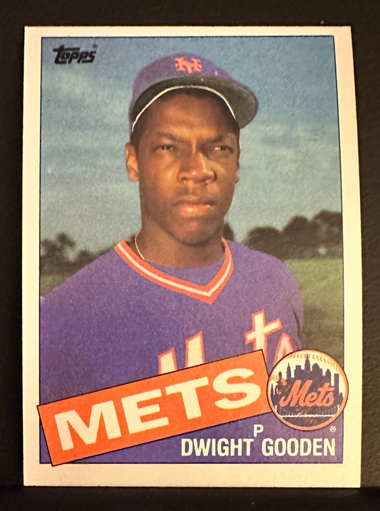 1985 Topps Set-Break #620 Dwight Gooden NM-MT OR BETTER