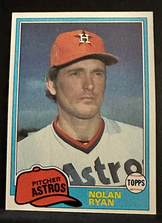 1981 Topps Set-Break #240 Nolan Ryan NM-MT OR BETTER