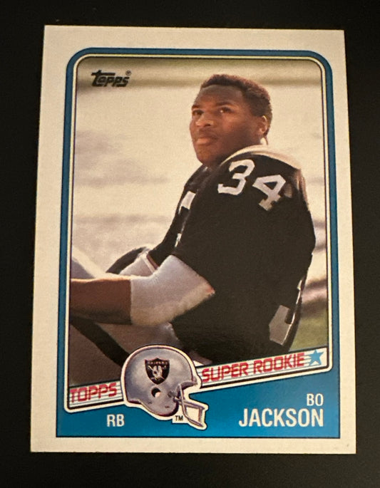 1988 Topps Set-Break #327 Bo Jackson RC NM-MT OR BETTER