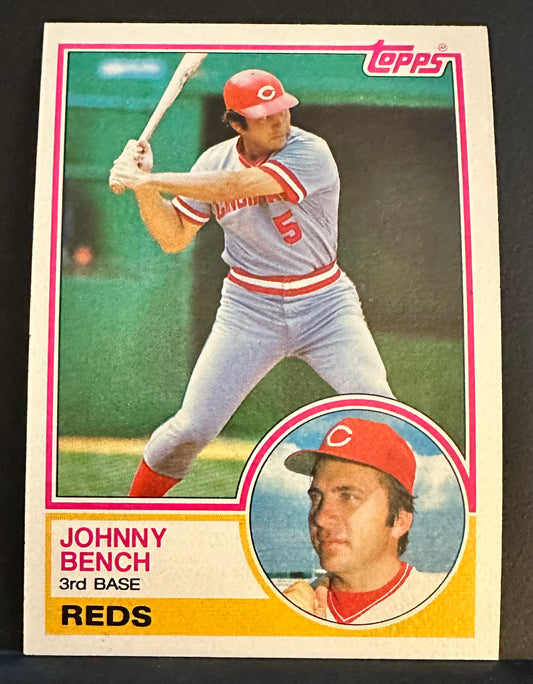 1983 Topps Set-Break # 60 Johnny Bench NR-MINT