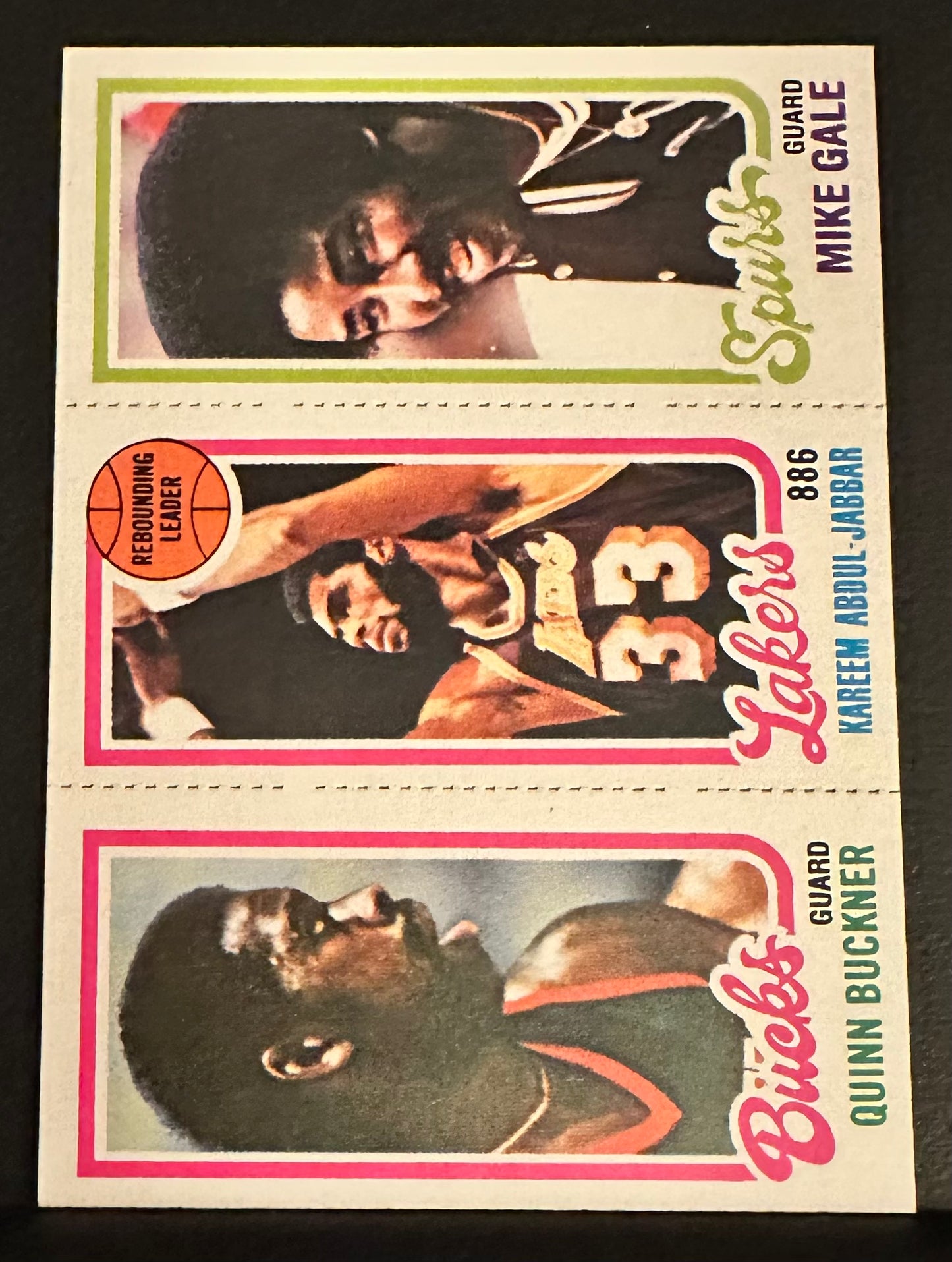 1980-81 Topps Set-Break #207 133 147 Gale Jabbar Buckner NR-MINT