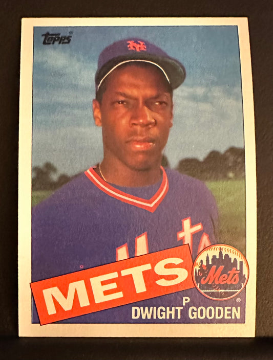 1985 Topps Set-Break #620 Dwight Gooden NM-MT OR BETTER