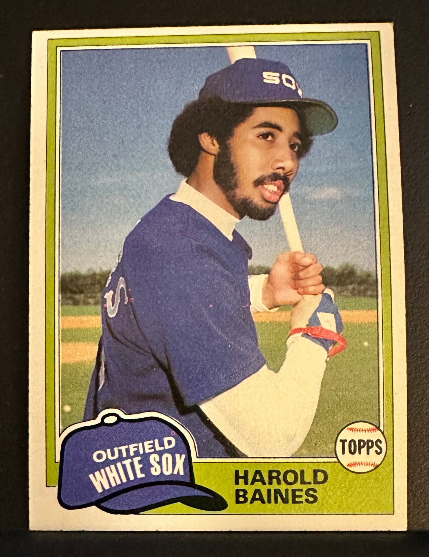 1981 Topps Set-Break #347 Harold Baines NR-MINT