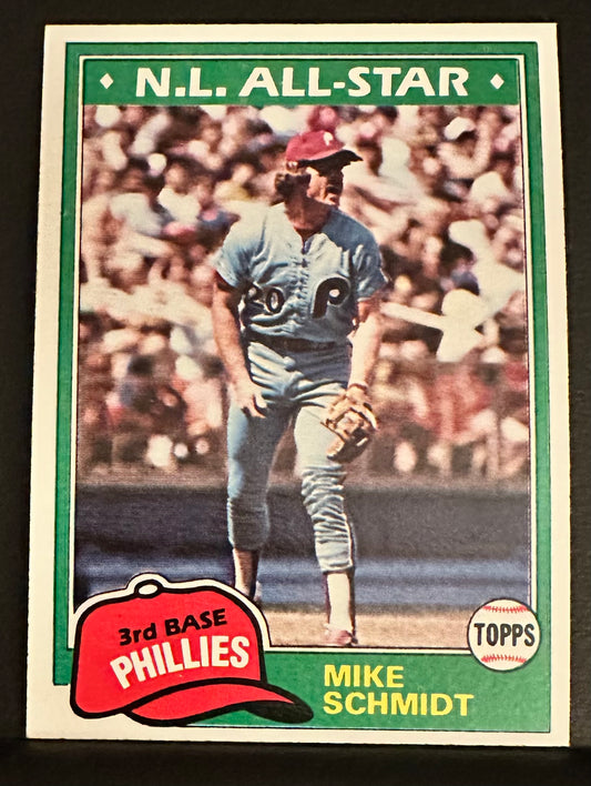 1981 Topps Set-Break #540 Mike Schmidt NM-MT OR BETTER