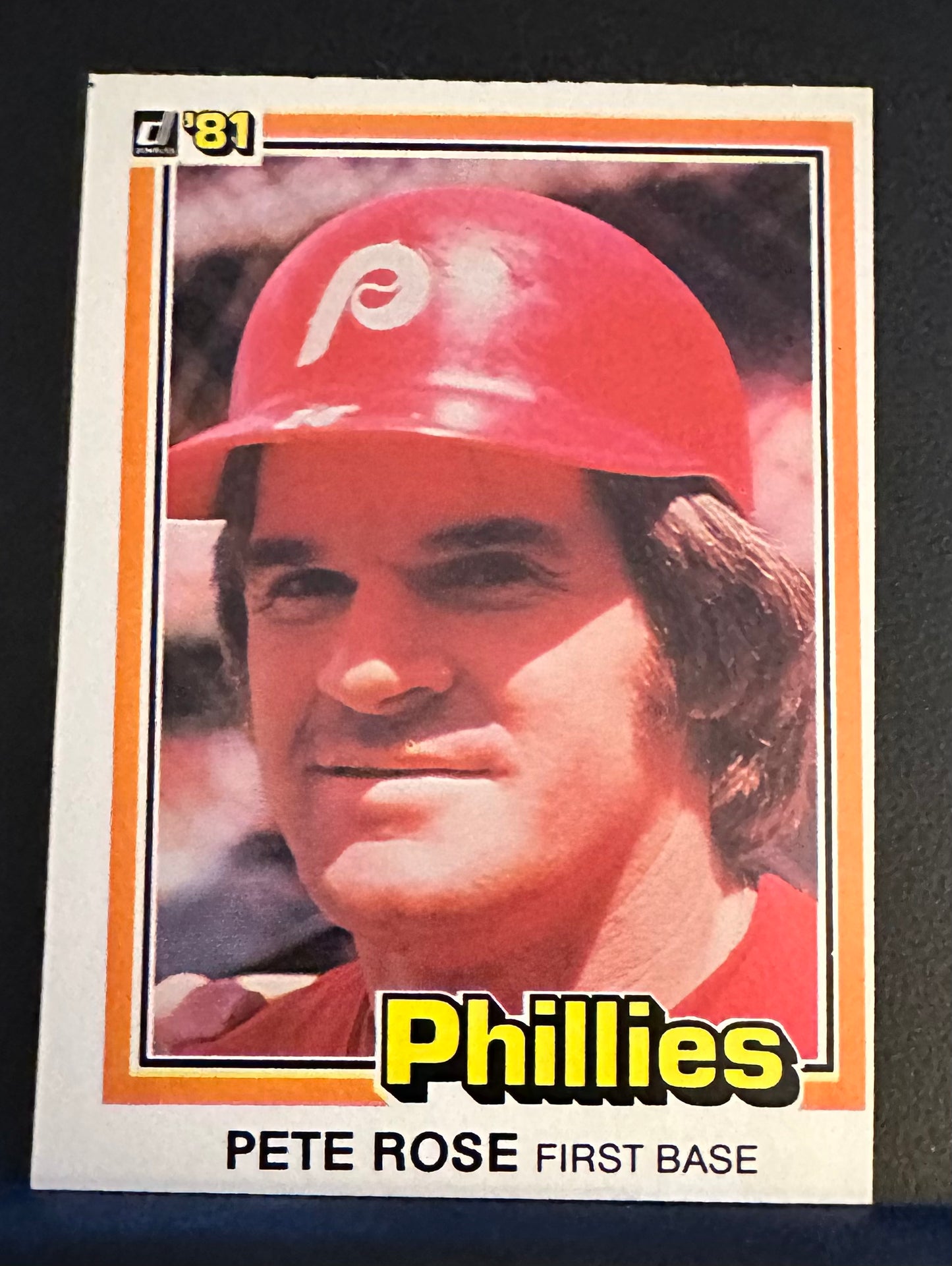 1981 Donruss Set-Break #371 Pete Rose NM-MT OR BETTER