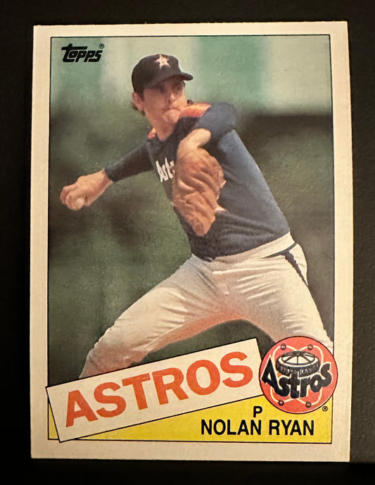 1985 Topps Set-Break #760 Nolan Ryan NM-MT OR BETTER