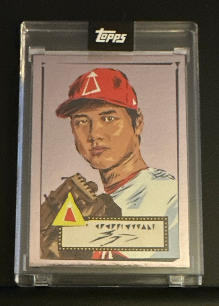 2022 Topps Shohei Ohtani /199 Topps x Naturel 1952 Gum Back Online Exclusive # A-4