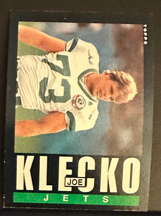 1985 Topps Set-Break # 341 Joe Klecko NM-MT