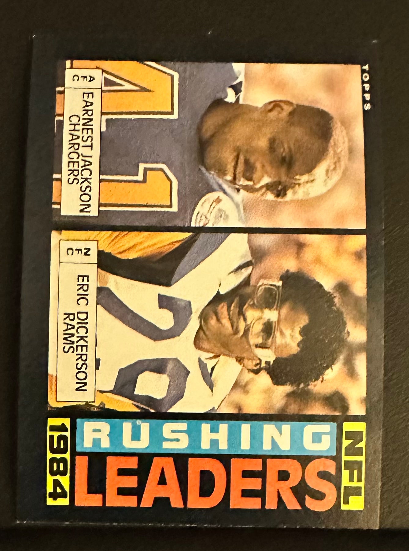 1985 Topps Set-Break # 194 Eric Dickerson - NM-MT