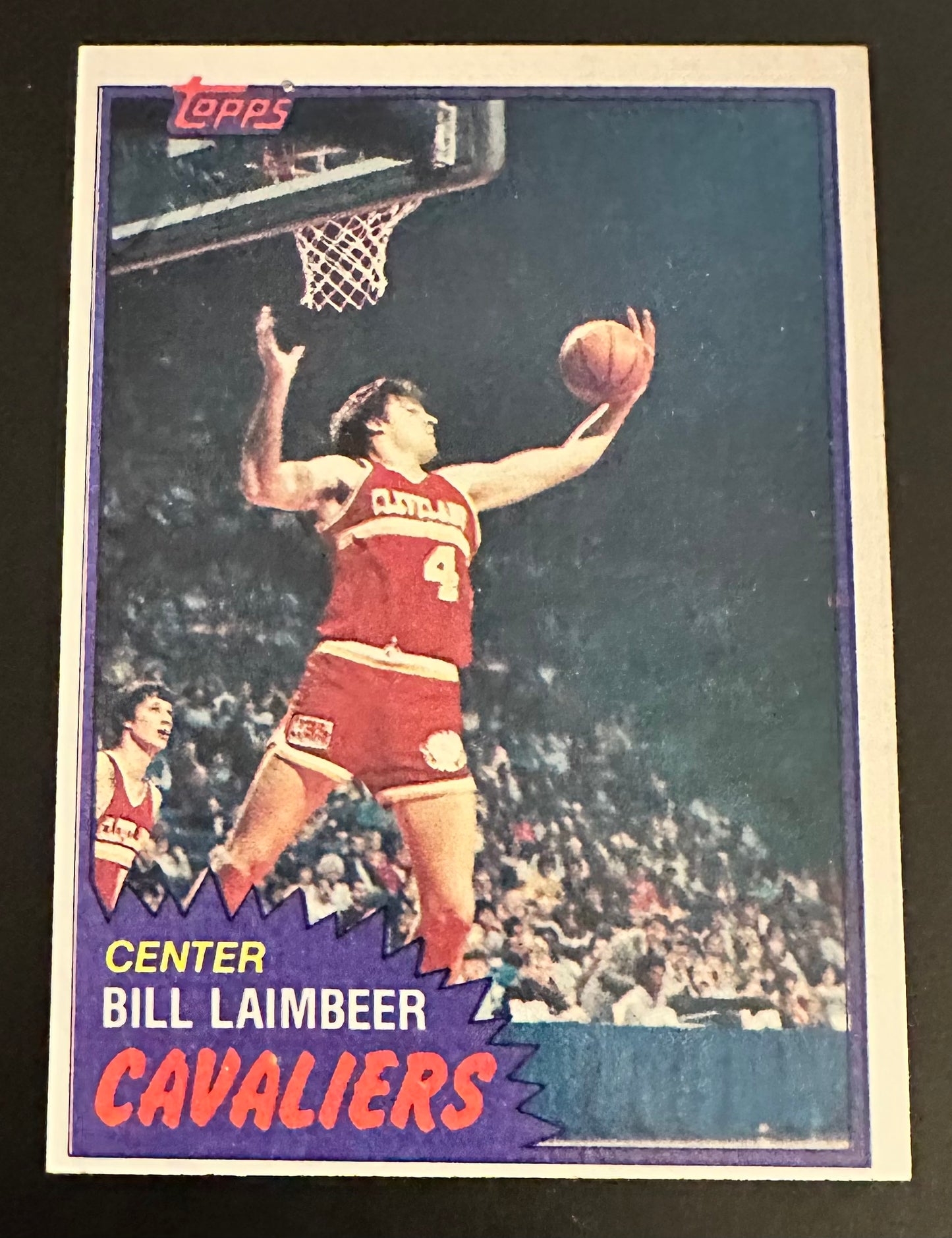 1981-82 Topps # 74 Bill Laimbeer RC Rookie - NM-MINT