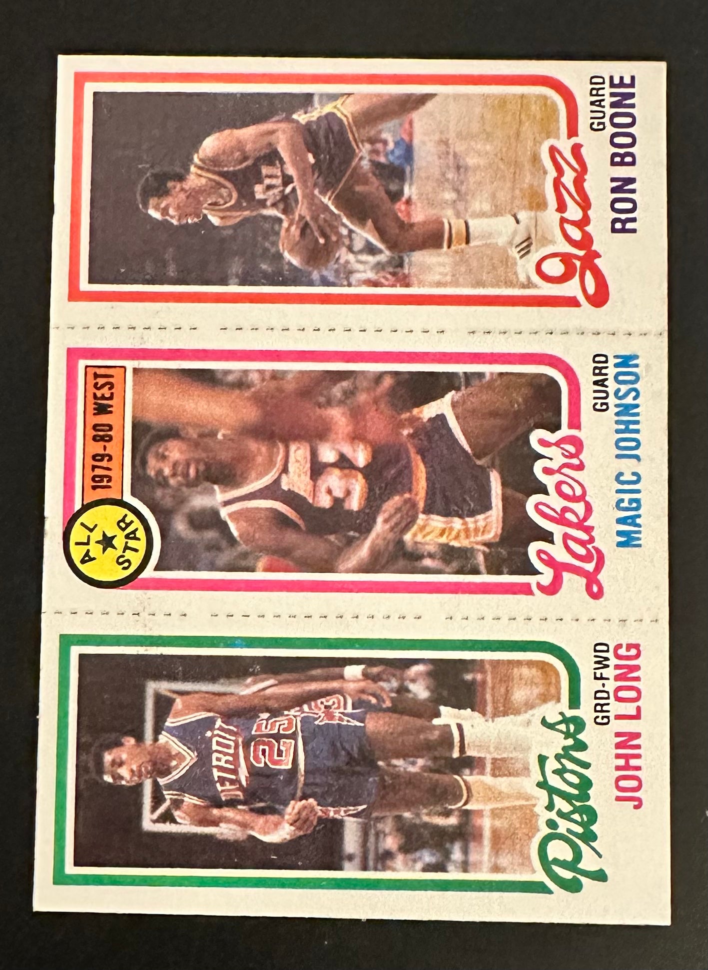 1980-81 Topps Set-Break 237 18 88 Boone Magic Johnson Long NM-MINT