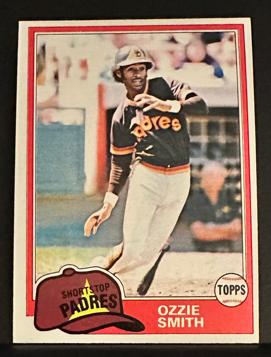 1981 Topps Set-Break #254 Ozzie Smith NM-MINT OR BETTER