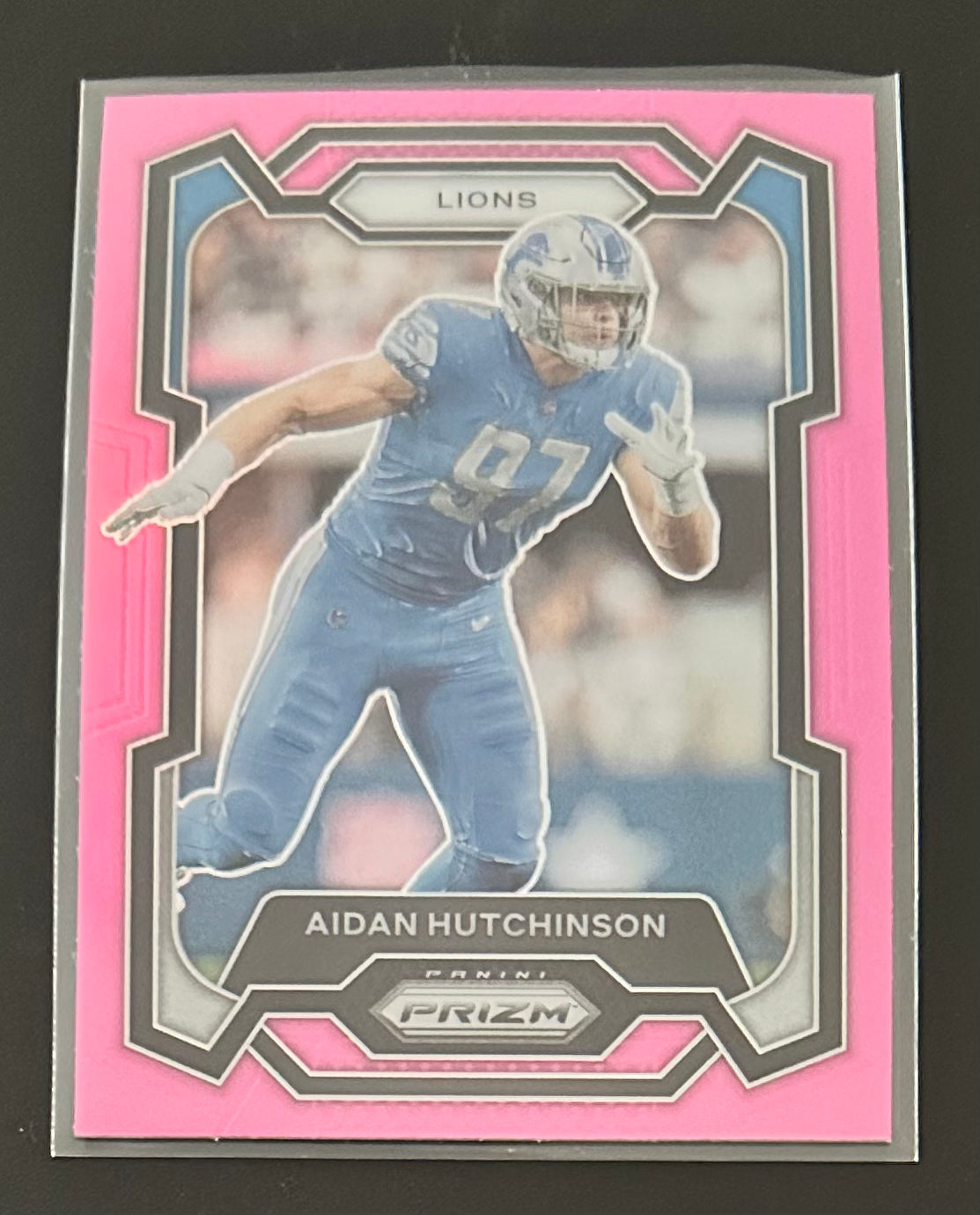 2023 Panini Prizm Aidan Hutchinson Pink Prizm # 94