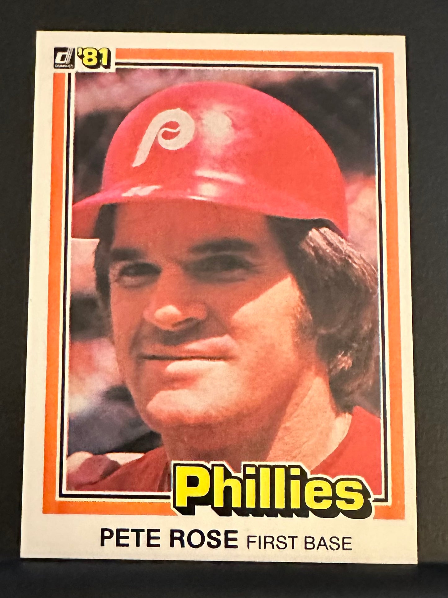 1981 Donruss Set-Break #371 Pete Rose NM-MT OR BETTER