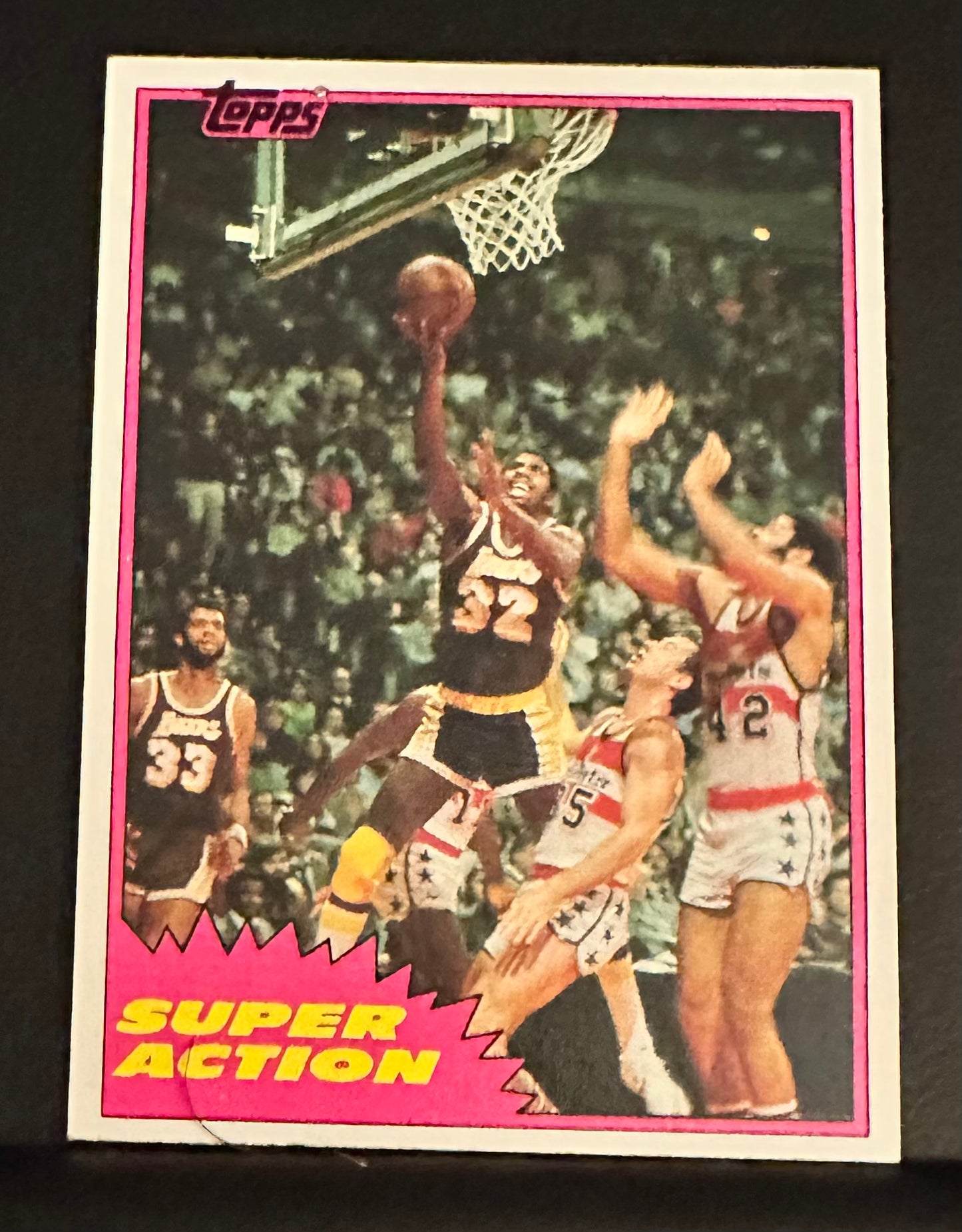 1981-82 Topps # 109 Magic Johnson - NM-MINT