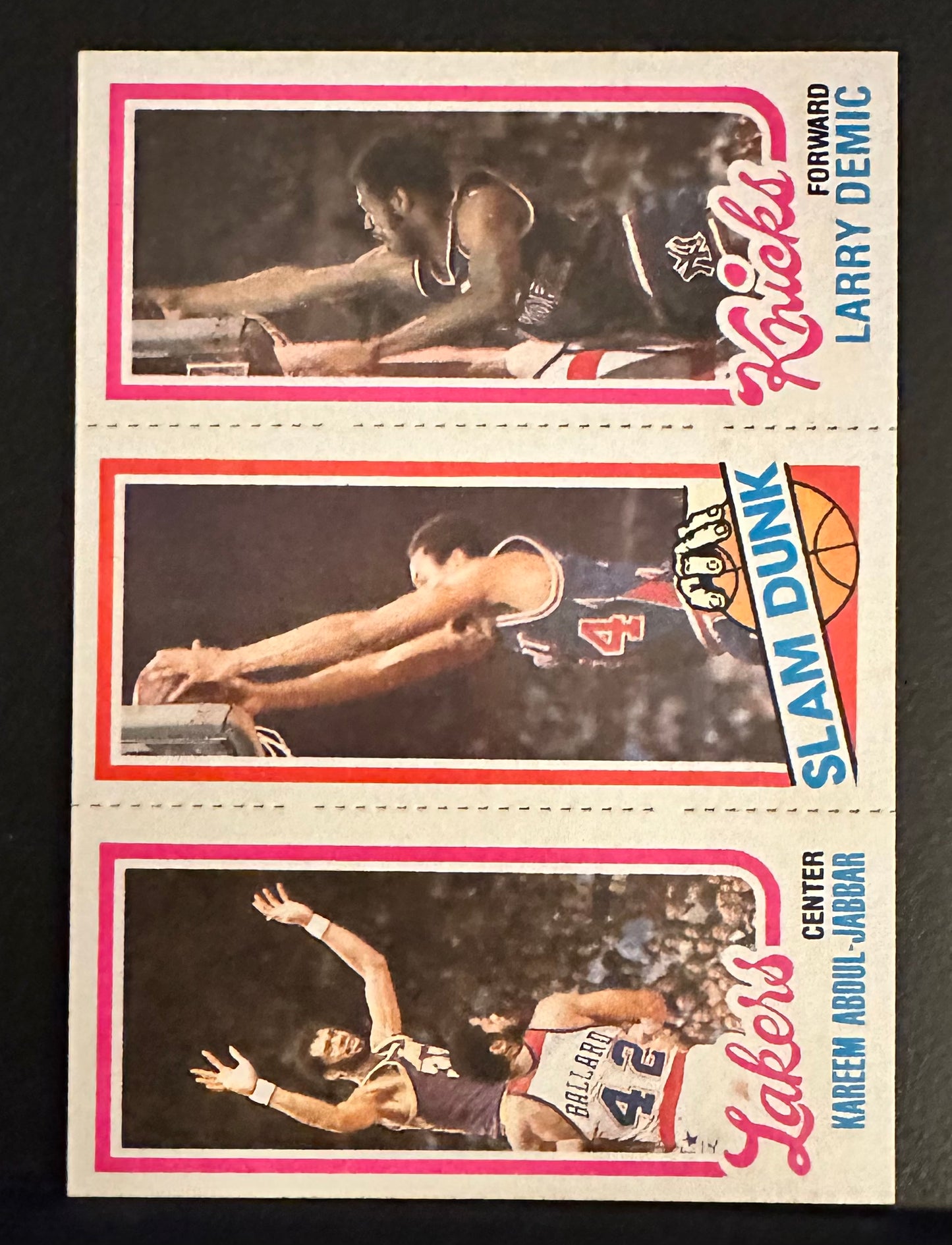 1980-81 Topps Set-Break #167 253 135 Demic Shumate Jabbar NR-MINT