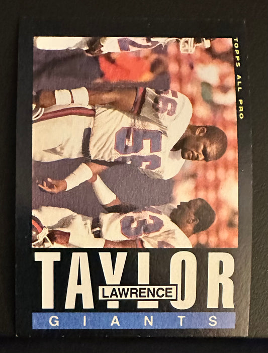 1985 Topps Set-Break # 124 Lawrence Taylor  - NM-MINT