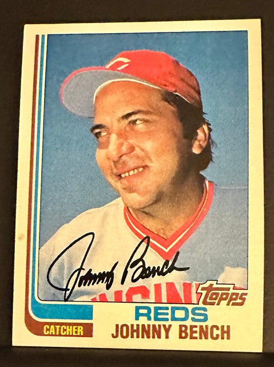 1982 Topps Set-Break #400 Johnny Bench NM-MT OR BETTER