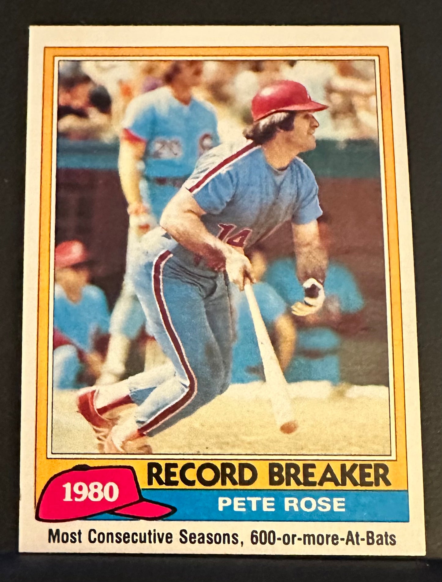 1981 Topps Set-Break #205 Pete Rose Record Breaker NM-MT OR BETTER