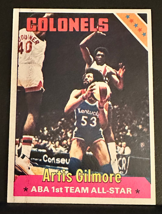 1975-76 Topps # 250 Artis Gilmore NM-MINT