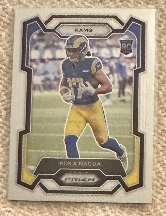 2023 Panini Prizm Puca Nacua RC Rookie # 357 - LA RAMS