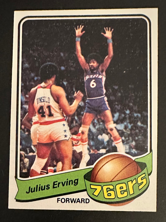 1979-80 Topps # 20 Julius Erving - NM-MINT