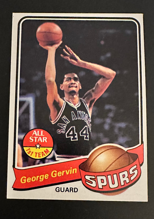 1979-80 Topps # 1 George Gervin - NM-MINT