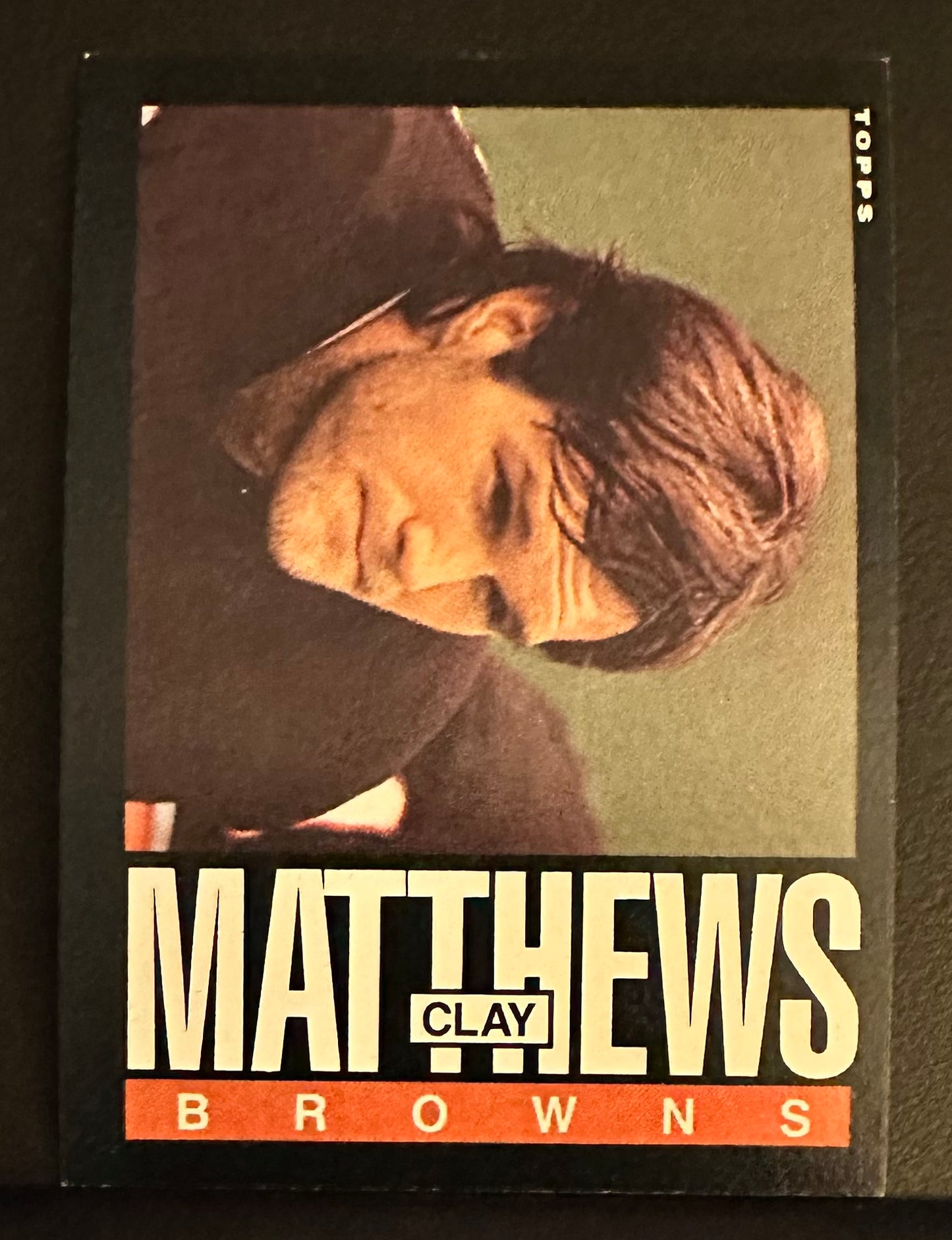 1985 Topps Set-Break # 230 Clay Matthews - NM-MT