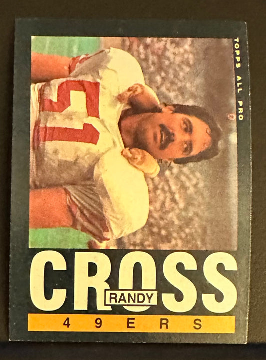 1985 Topps Set-Break # 152 Randy Cross - NM-MT