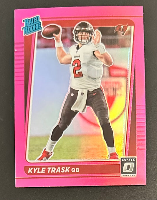 KLYE TRASK 2021 Panini Donruss Optic Pink Prizm Rated Rookie Card RC #209