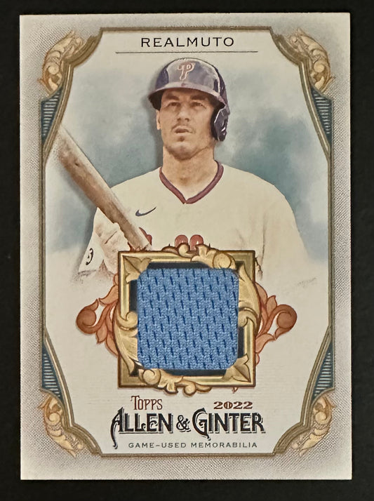 JT REALMUTO 2022 Allen & Ginter Relic Patch #AGRB-JR